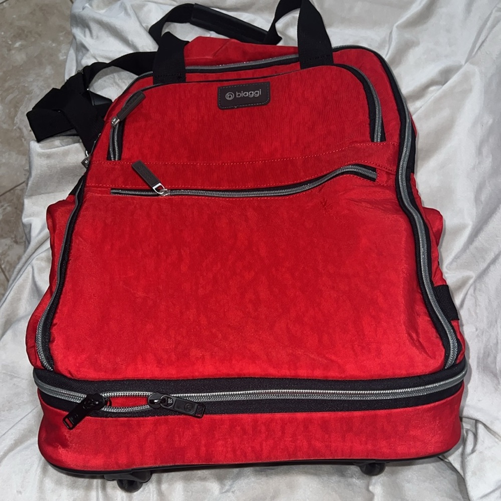 BIAGGI ZIPSAC BOOST EXPANDABLE CARRY ON Wheeled Luggage bag - Picture 4 of 16